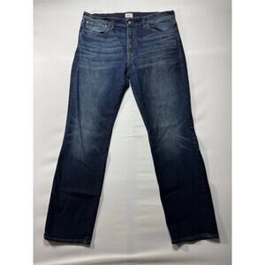 J.Crew Men's 770 Straight Leg Blue Denim Jeans - Size 36x31.5